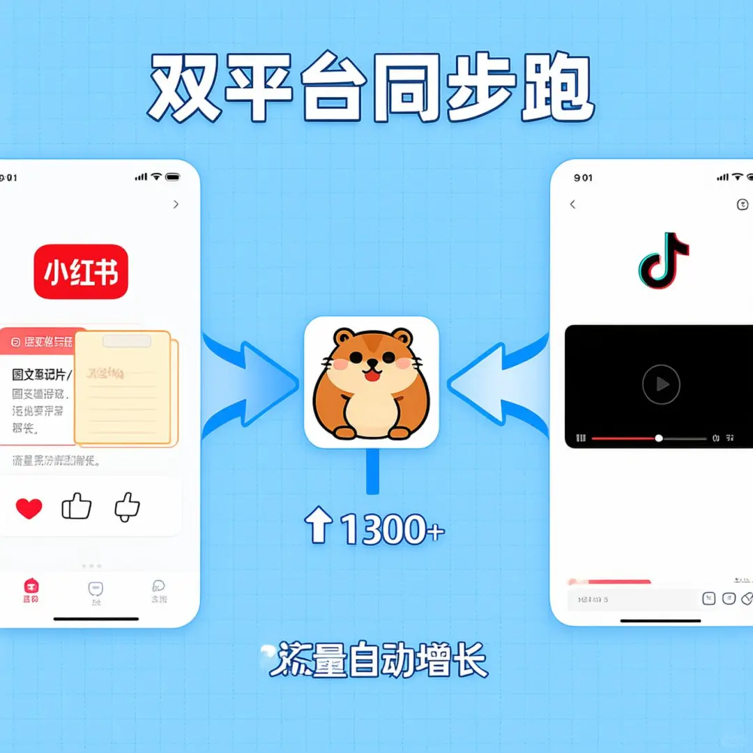 我用7天涨粉1300+，全靠这只🐹土拨鼠！