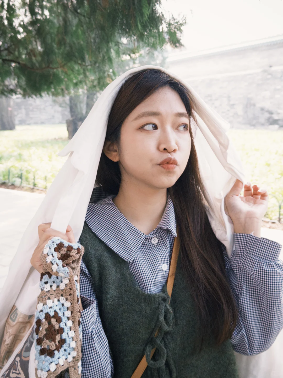 红墙蓝瓦 片片祈年