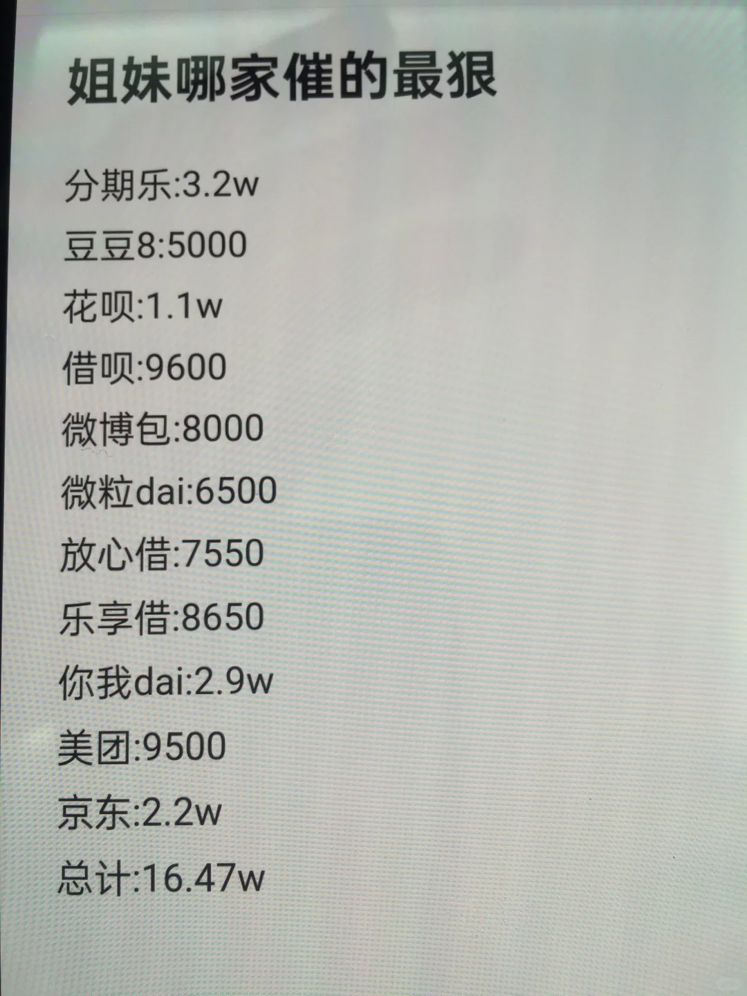 00年女教师负16w绝望哭泣😭还好谈好了…