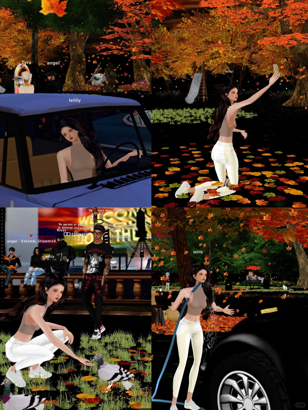 神仙游戏imvu小教程｜竟然能健身约会游乐场