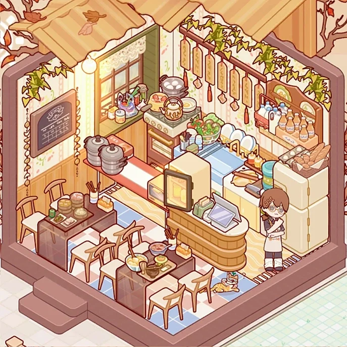 右划看鼠鼠镇建设进度1/5