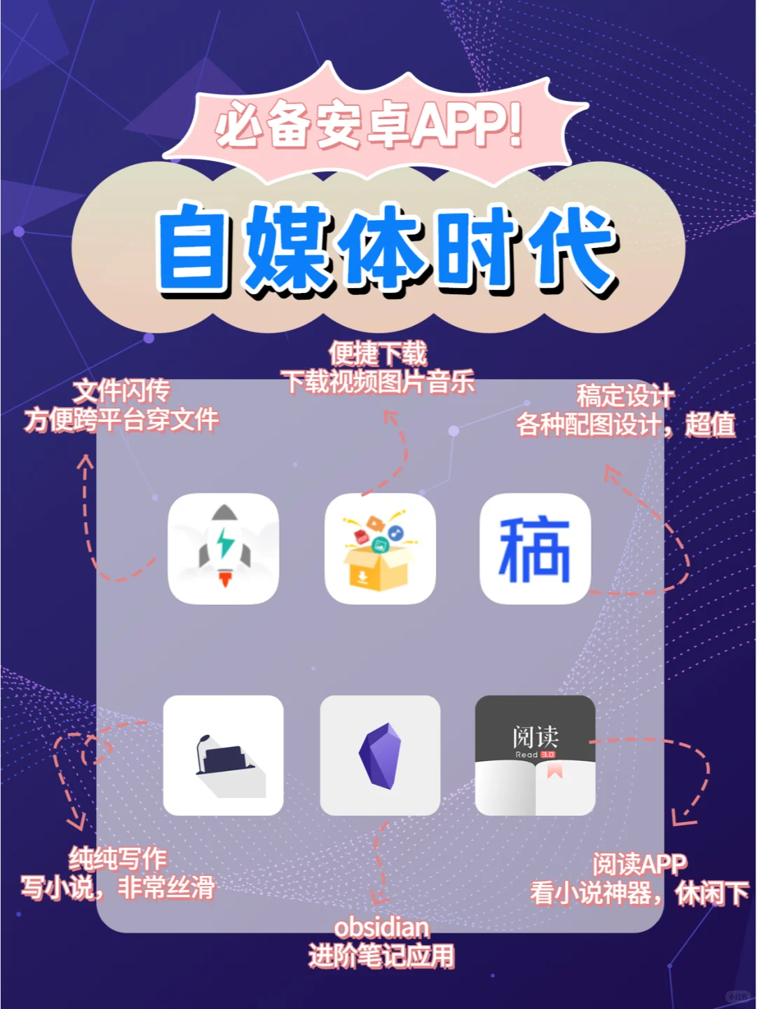 安卓手机必看：6款自媒体APP，新手跨平台