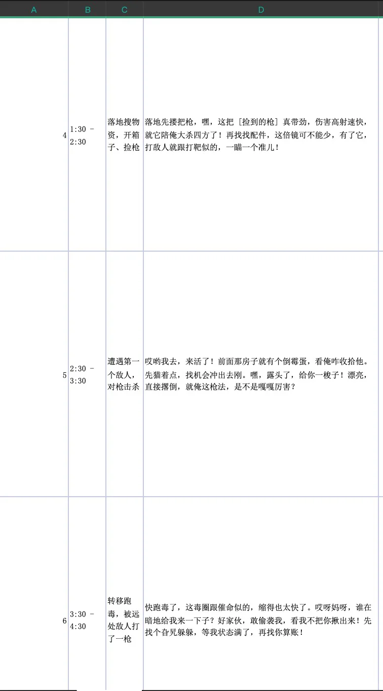 有需要和平精英直播脚本的可以带走不谢