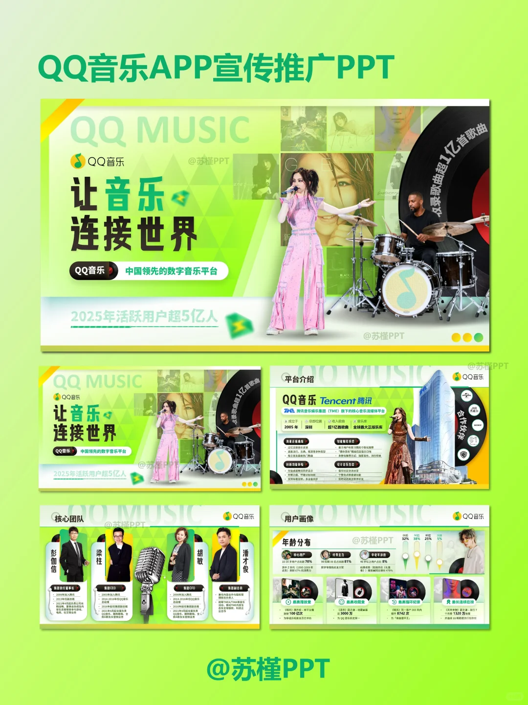 音乐APP宣传推广PPT