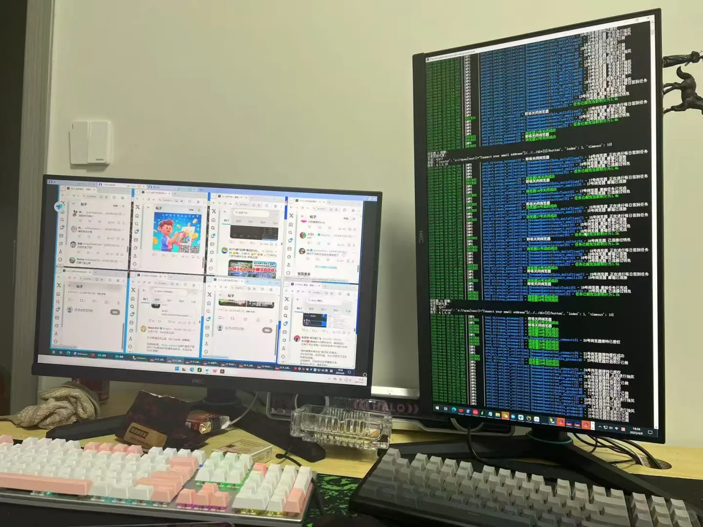 Web3撸空投脚本自动化免费带人