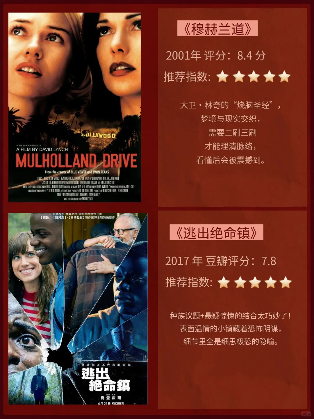 24部豆瓣高分悬疑神作！反转看到头皮发麻