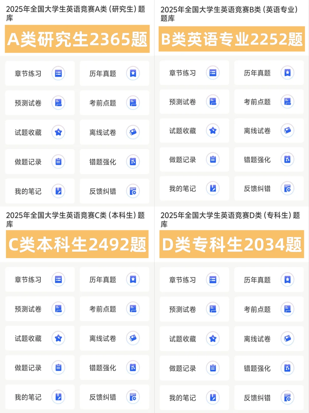 全国大学生英语竞赛，有这个App就别看书啦