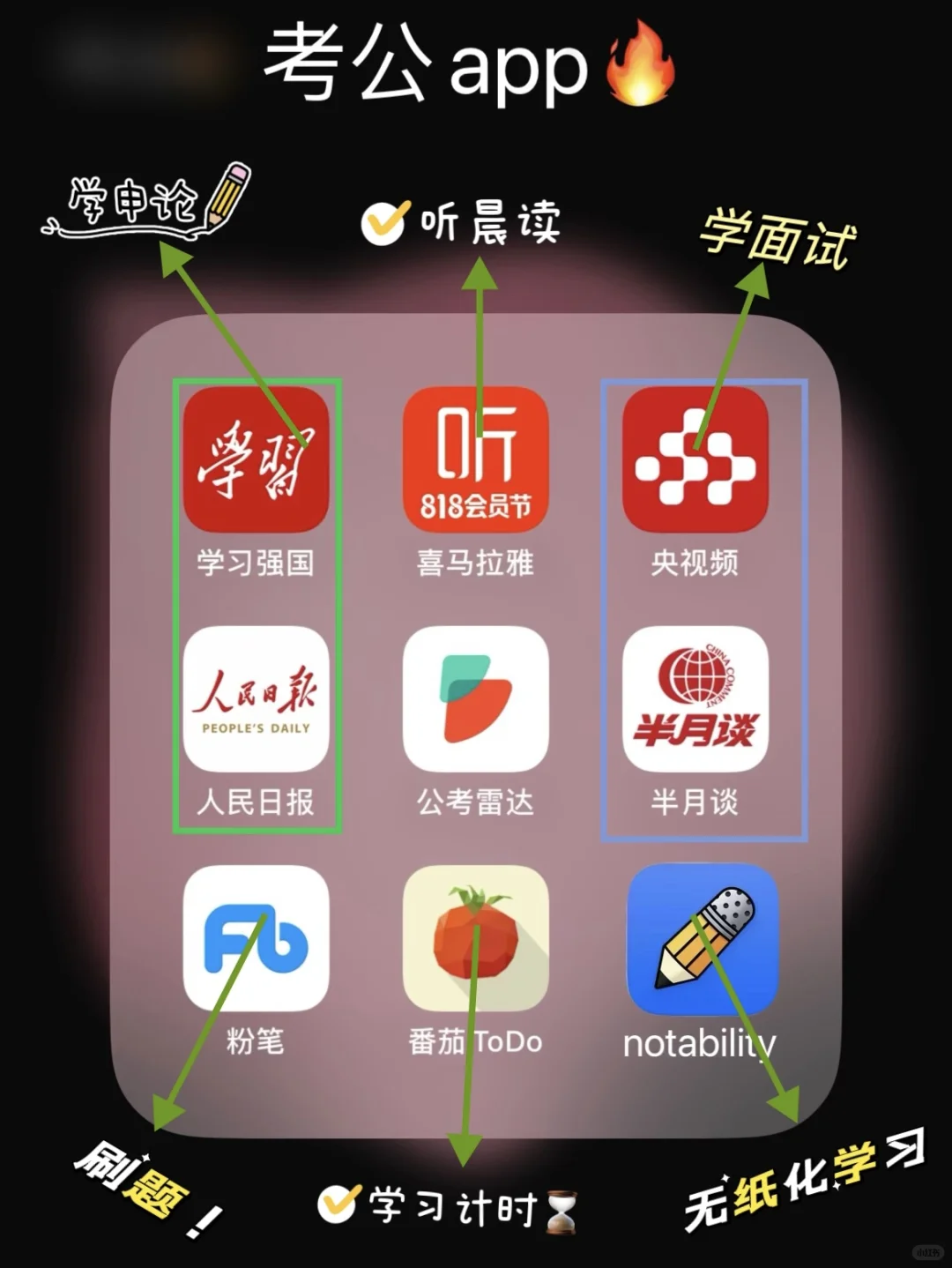 这些APP简直是考公捷径…‼️🔥