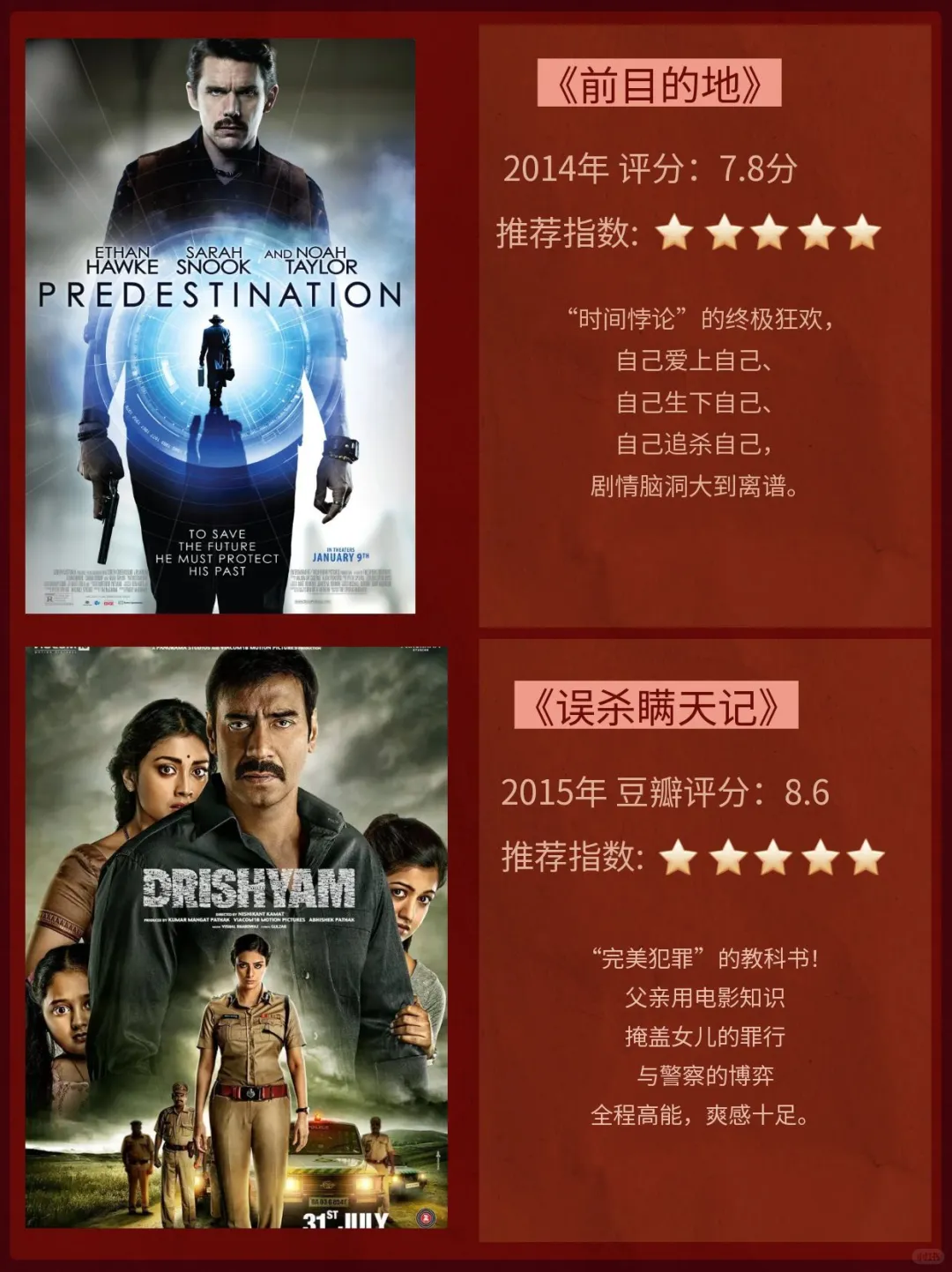 24部豆瓣高分悬疑神作！反转看到头皮发麻