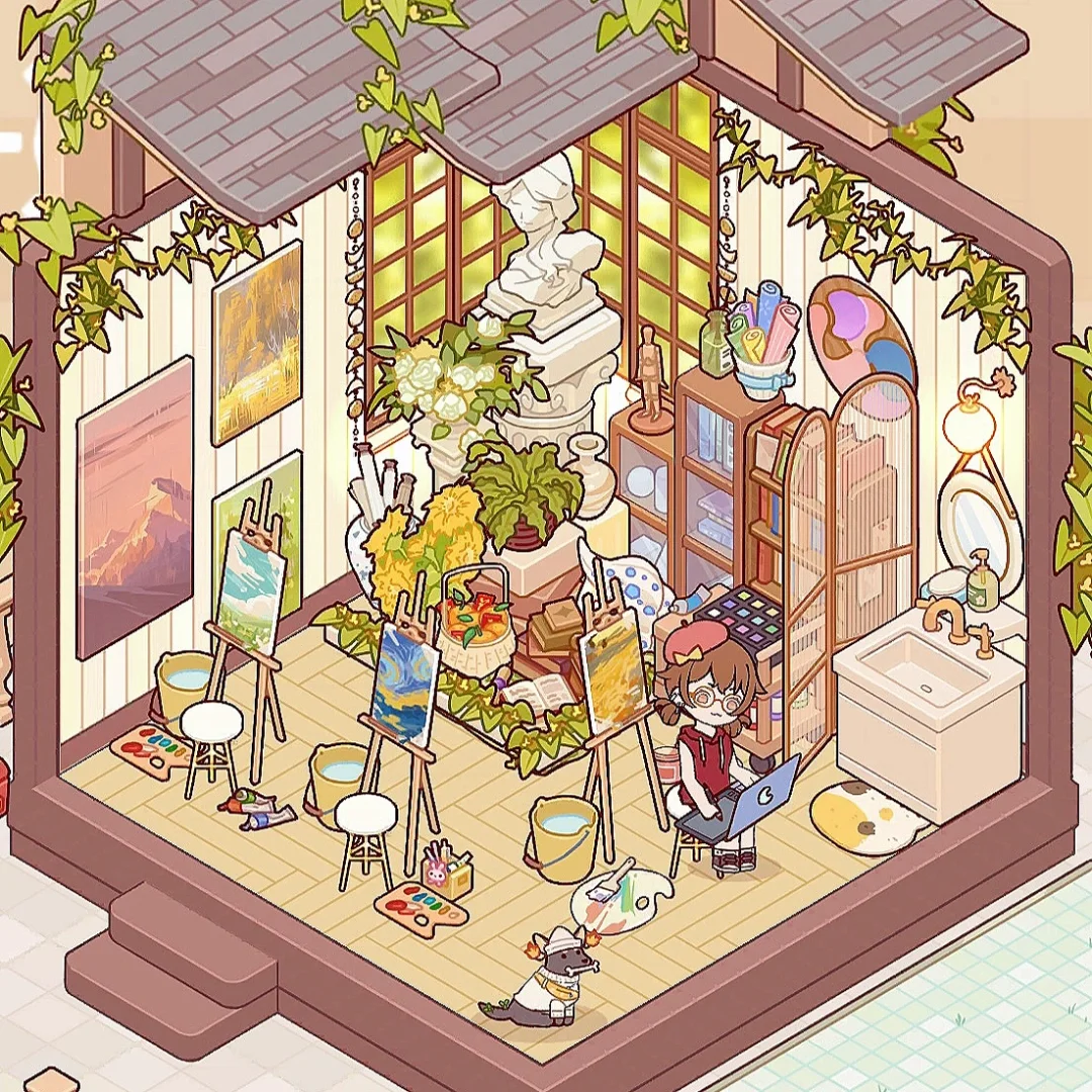 右划看鼠鼠镇建设进度1/5