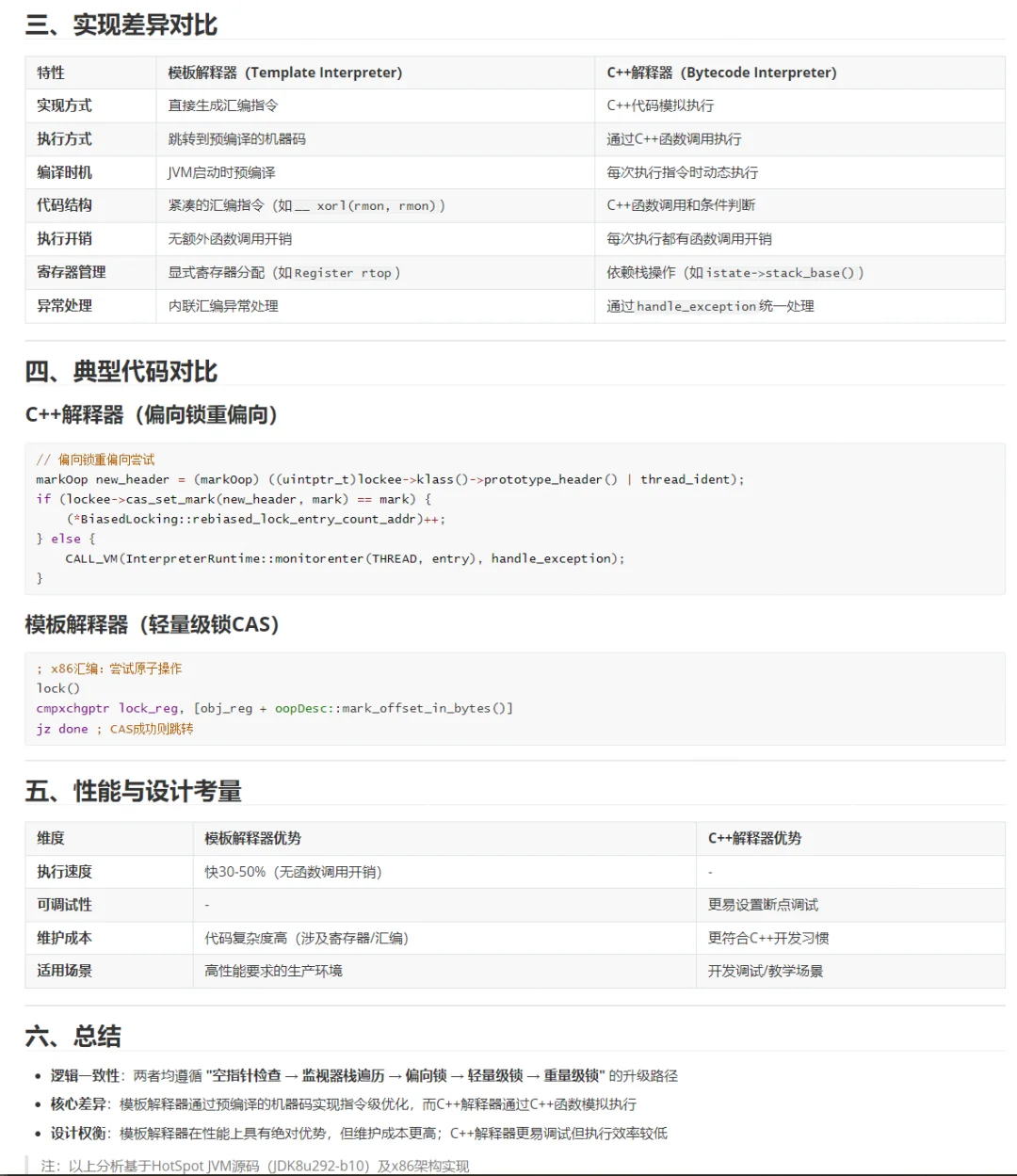 从两种解释器源码探索 synchronized锁升级