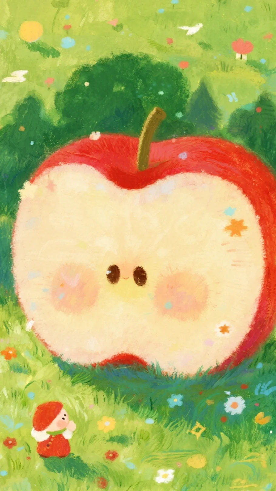 可爱的苹果🍎治愈系壁纸