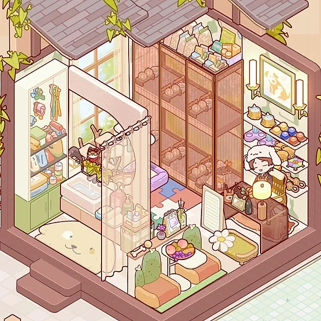 右划看鼠鼠镇建设进度1/5