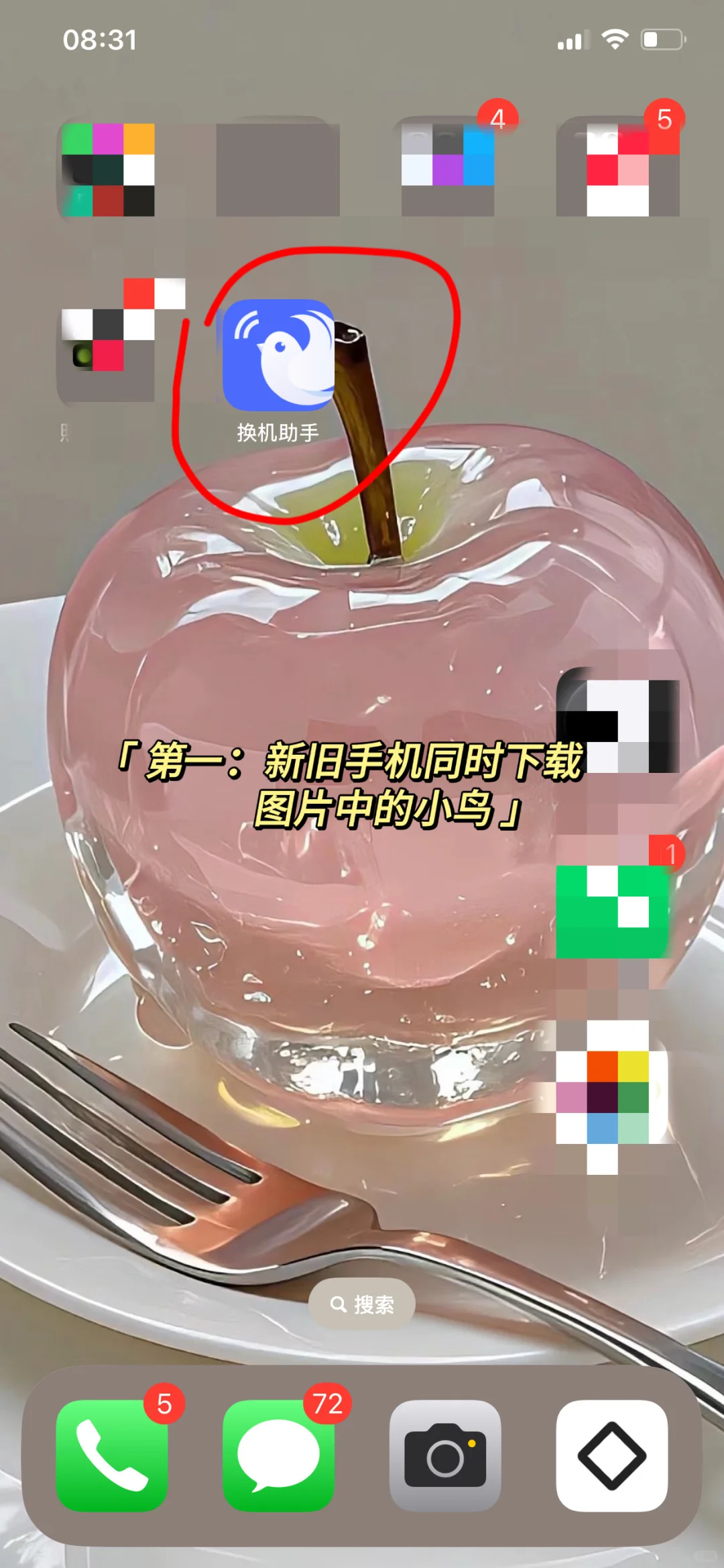 安卓换iPhone不用愁，小白一个APP搞定！