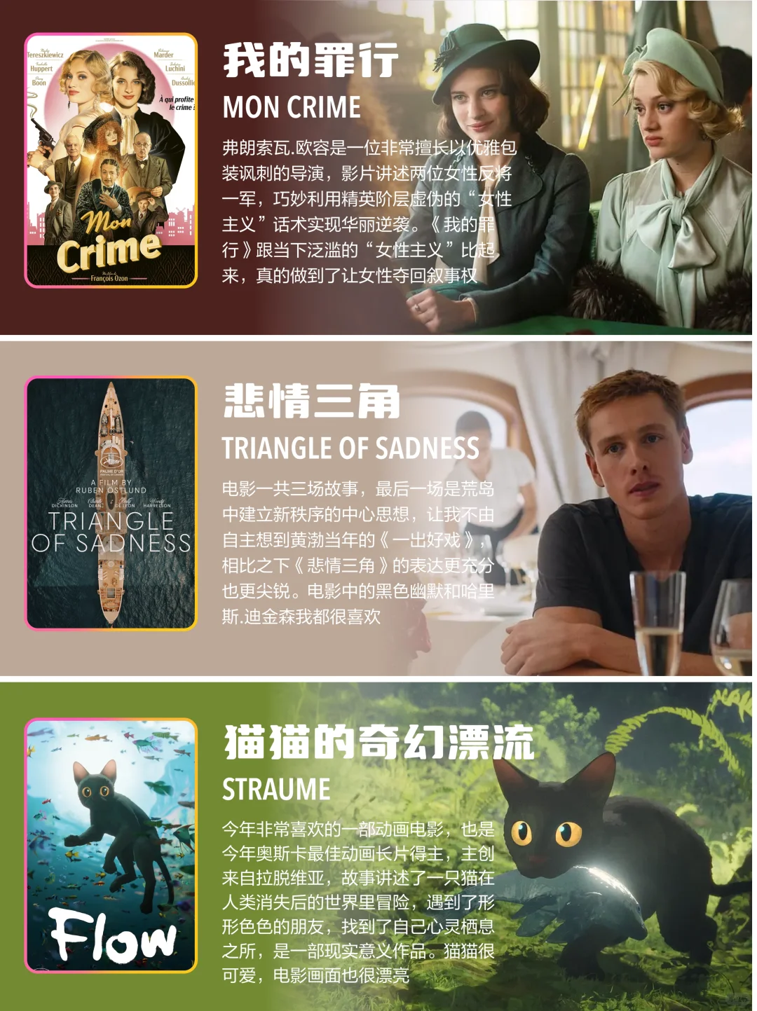 2025年上半年个人观影十佳❤️