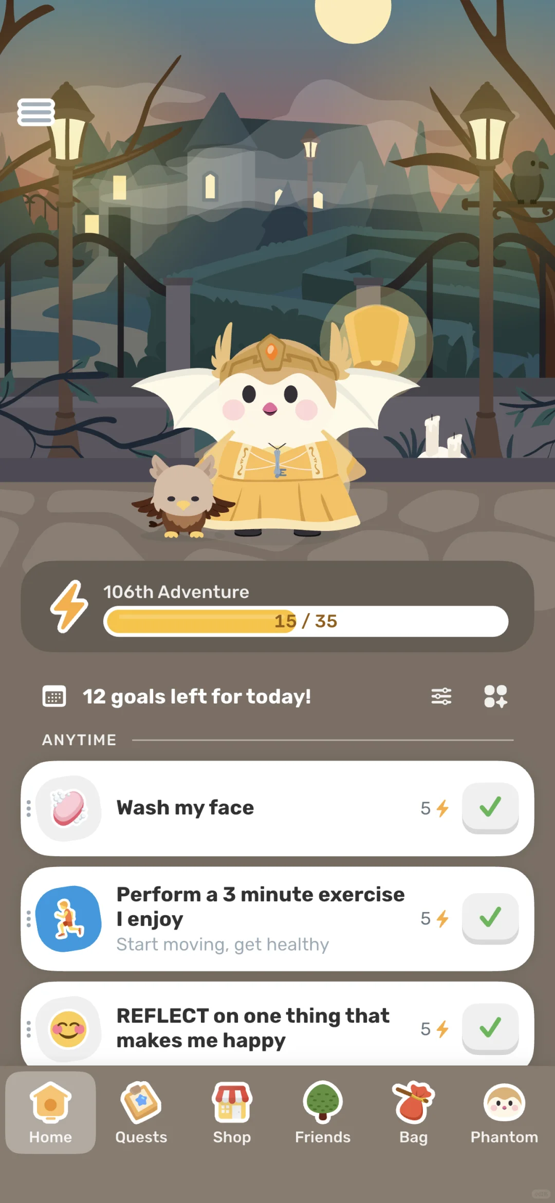 自律app Finch加朋友！
