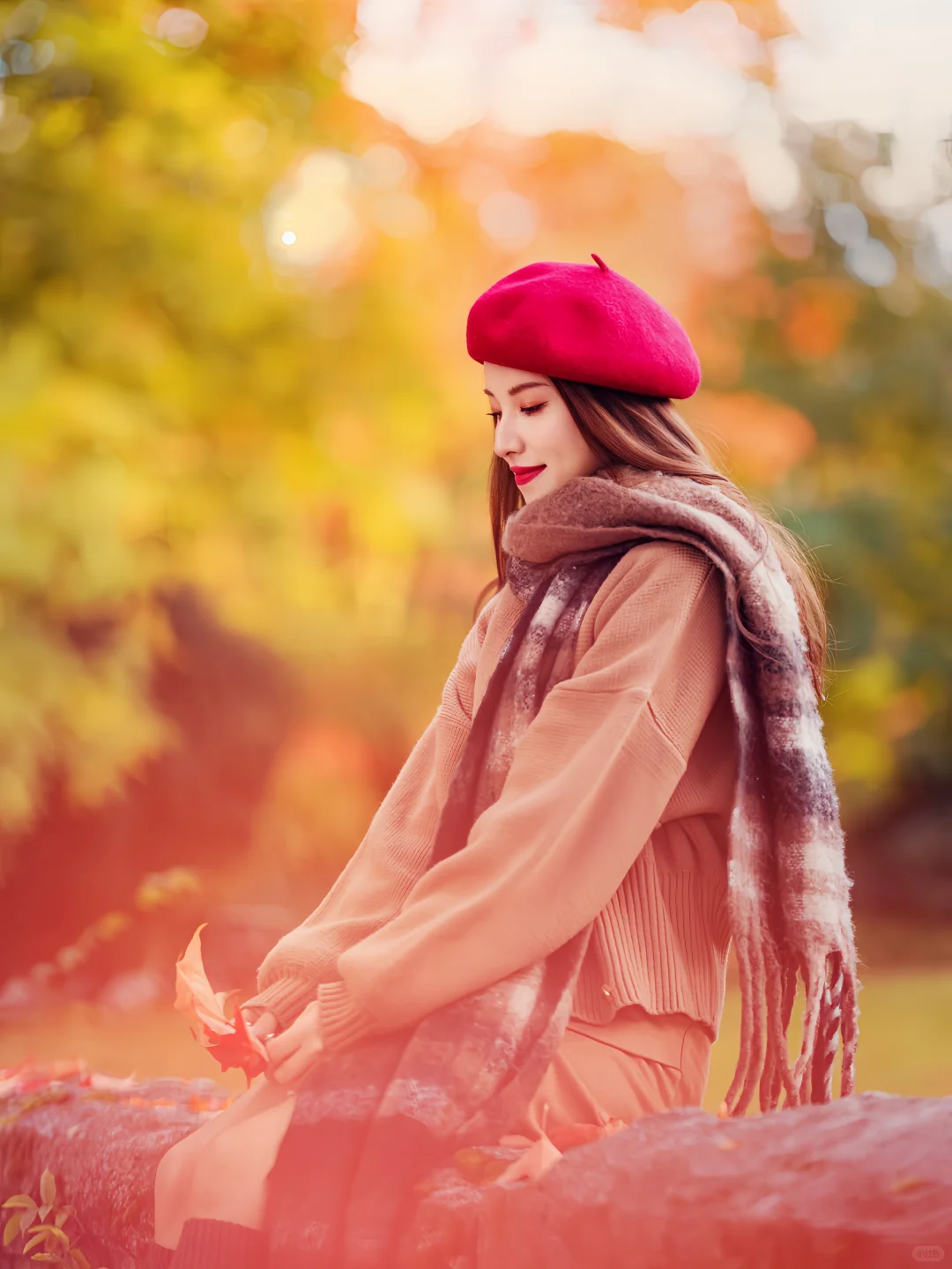 希望这个秋天，好运和枫叶一样不期而至🍁