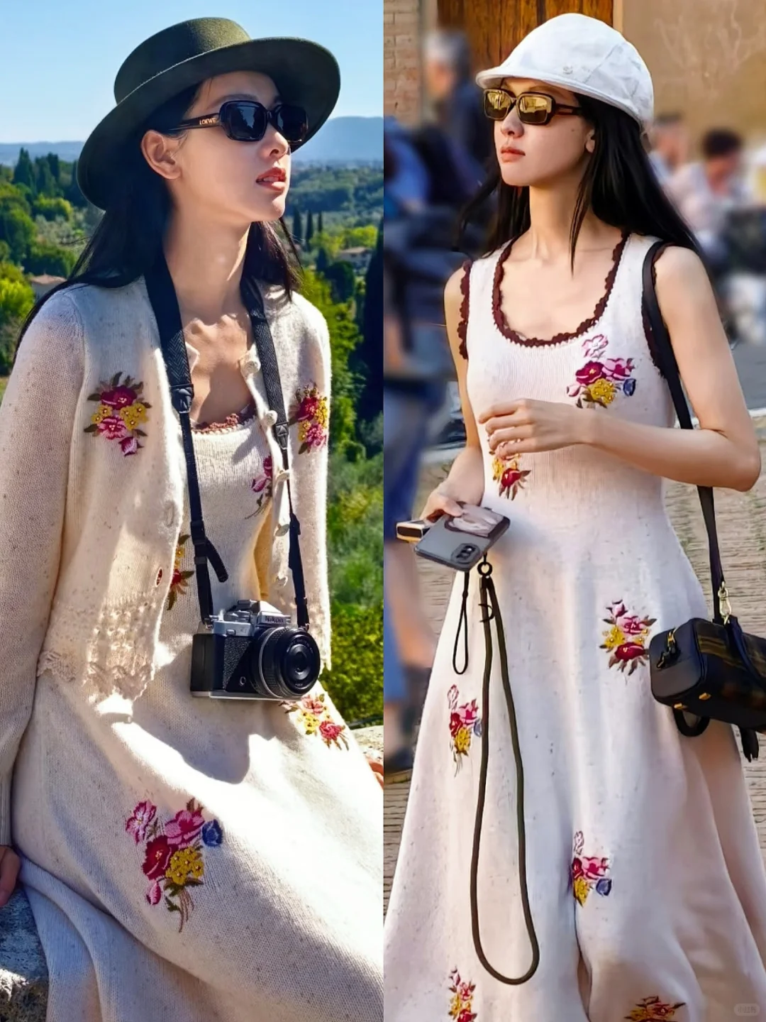 陈都灵发了23张国外旅游照，好鲜活的生命力