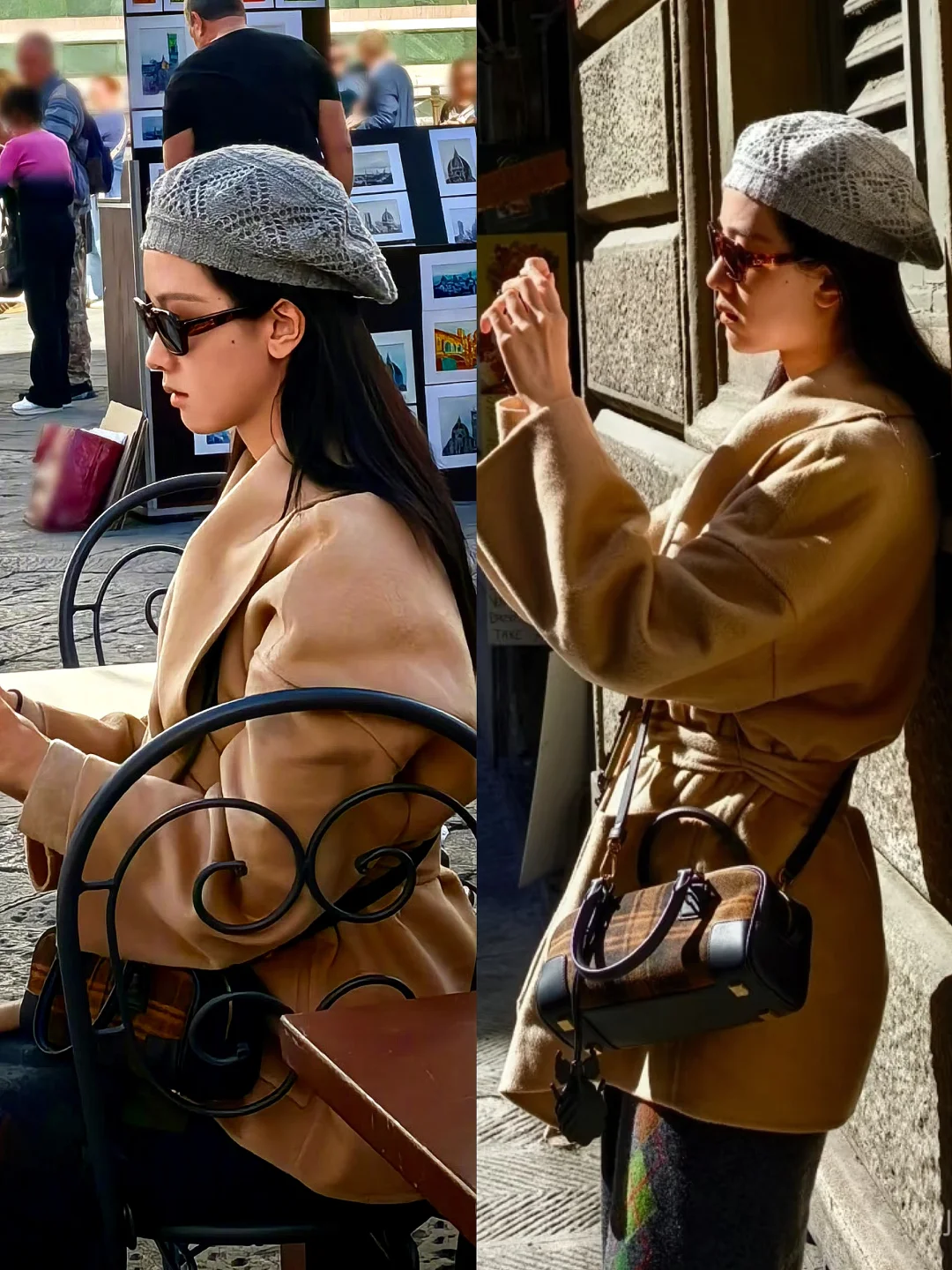 陈都灵发了23张国外旅游照，好鲜活的生命力