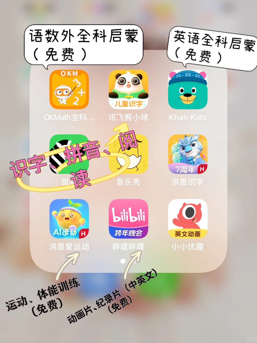 养娃4年,孩子用最多的5个免费早教app