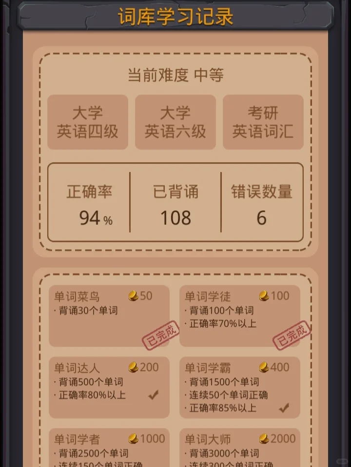 同学以为我在玩游戏，其实我在背单词