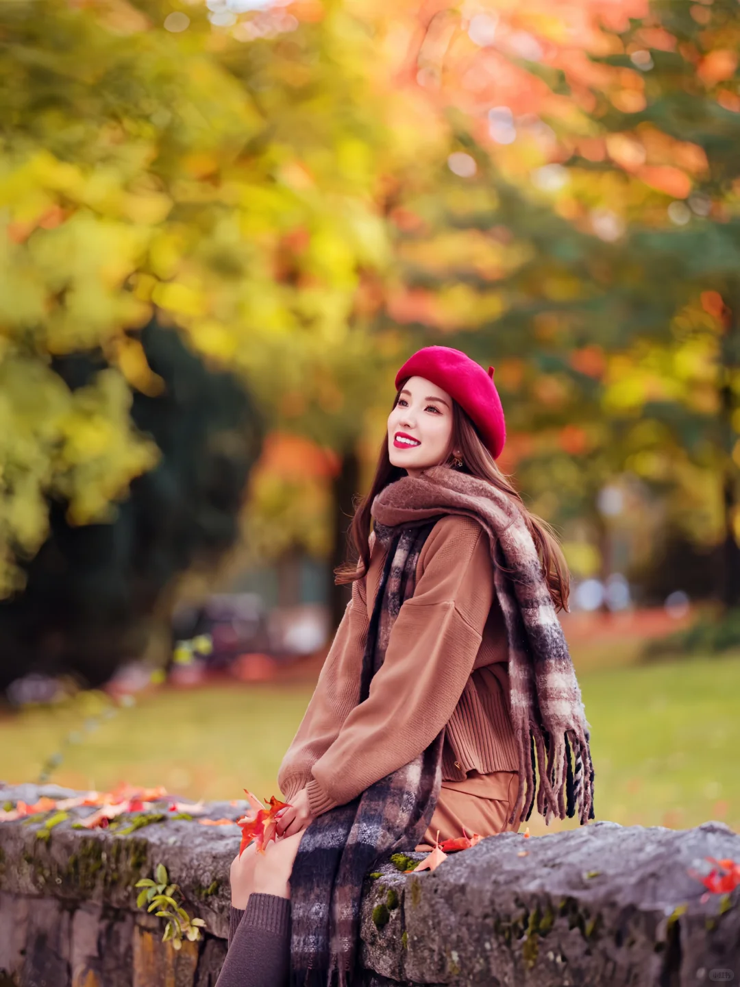 希望这个秋天，好运和枫叶一样不期而至🍁