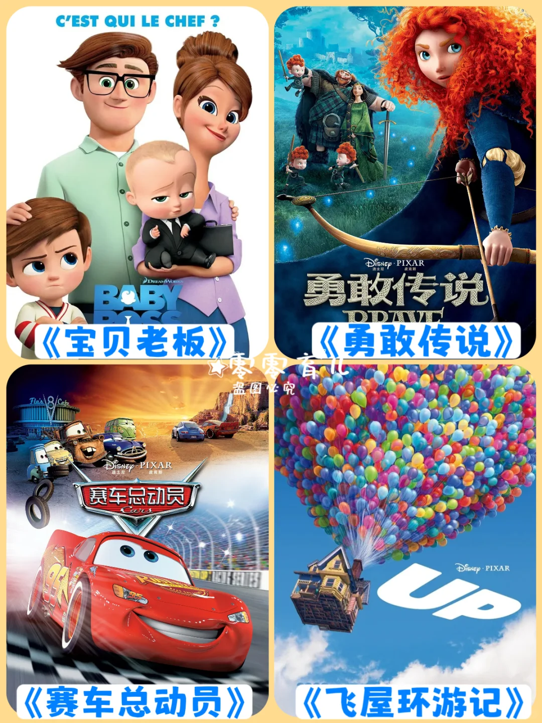 强烈推荐❗2200部假期必刷高分儿童动画电影