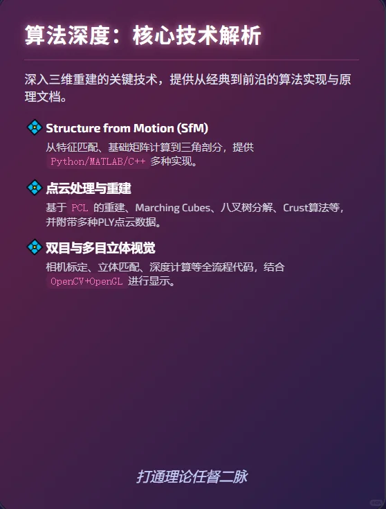 🤯3D重建开发者福音！从入门到大神，源码