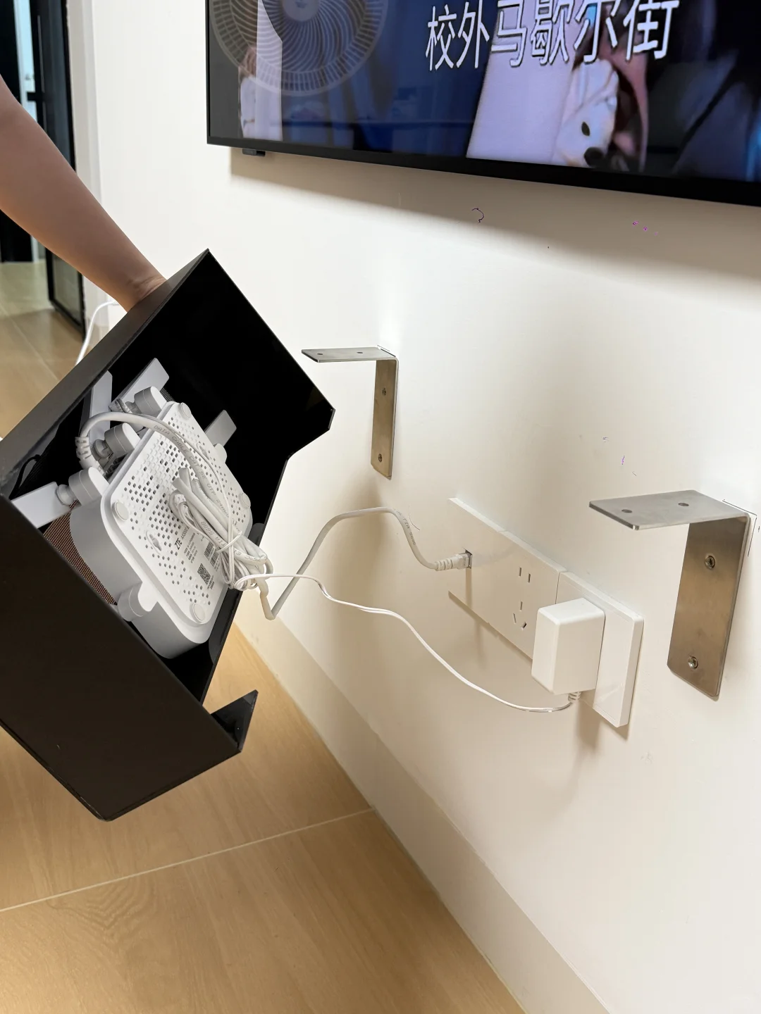 小户型挑战全网最小电视柜‼️只有50cm