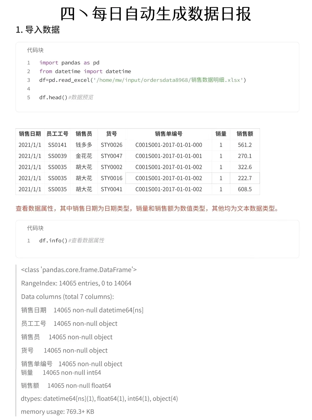 数据分析Python自动化办公实用案例分享