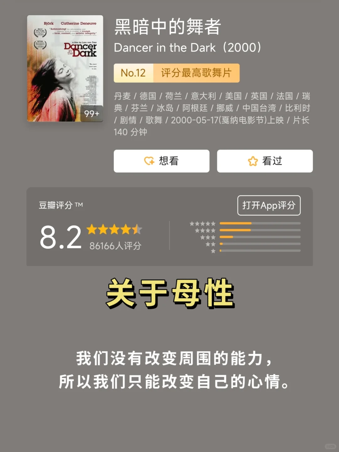 10部能让女生看透自己的电影