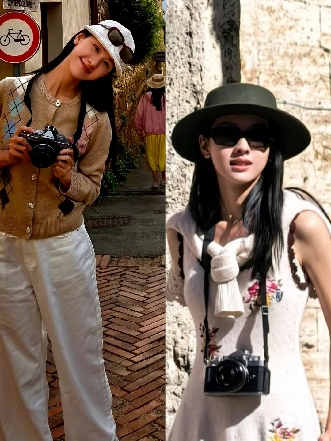 陈都灵发了23张国外旅游照，好鲜活的生命力