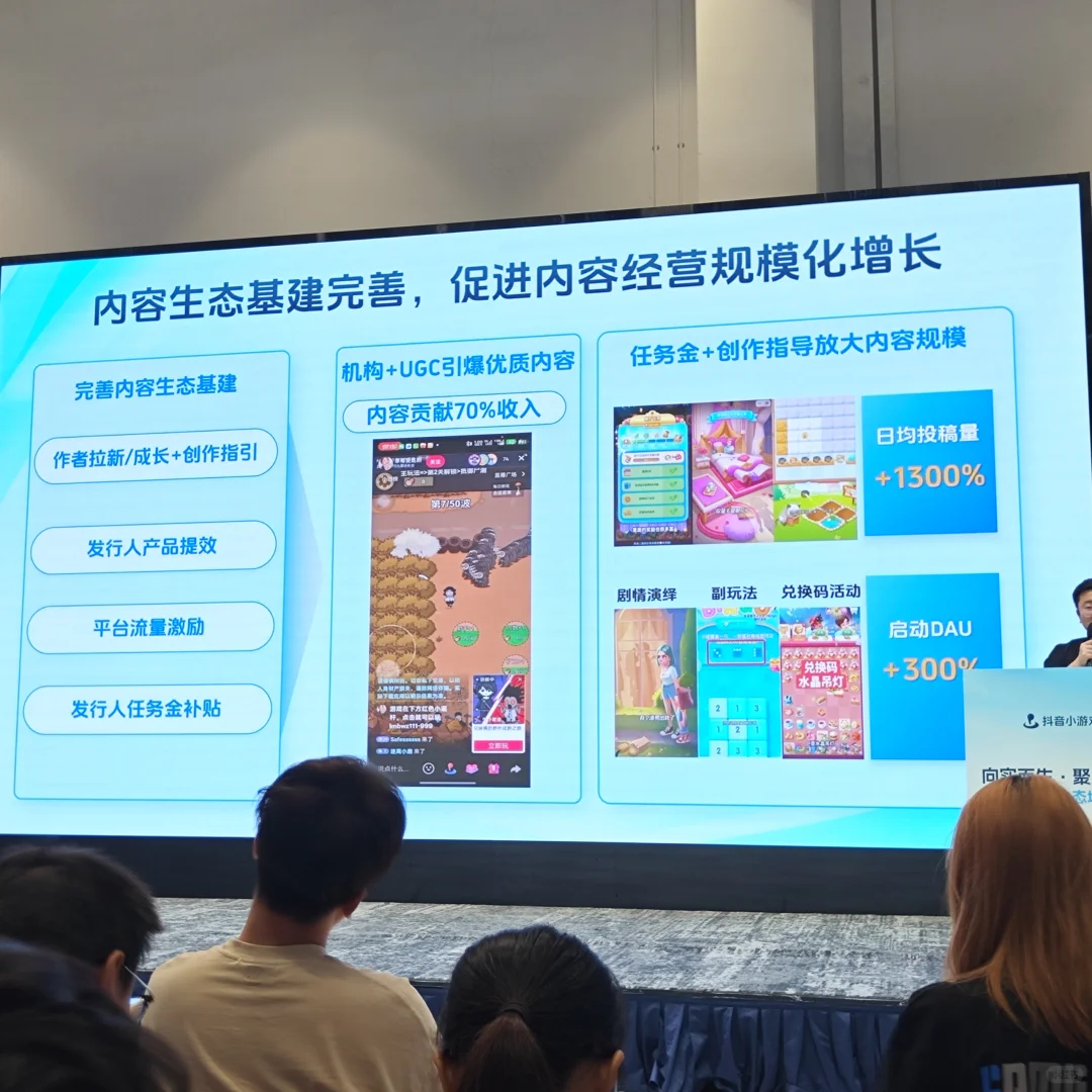 抖音小游戏，正在起飞中