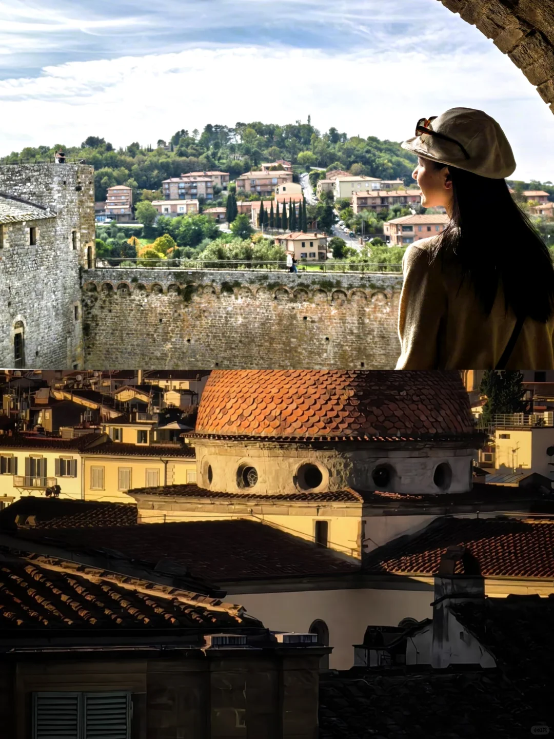 陈都灵发了23张国外旅游照，好鲜活的生命力