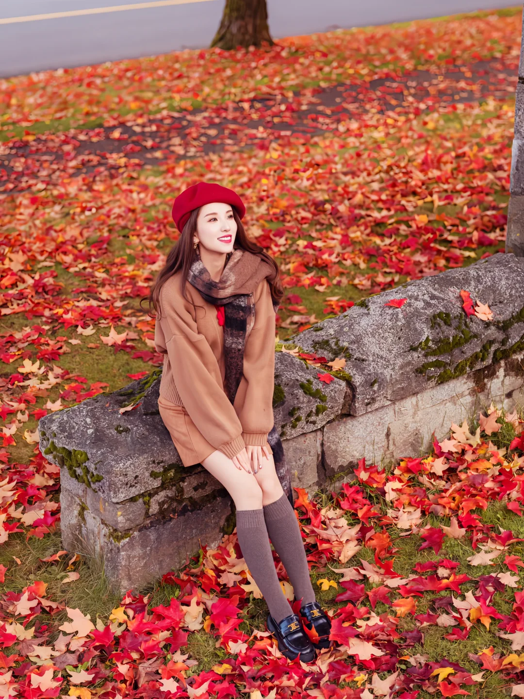 希望这个秋天，好运和枫叶一样不期而至🍁