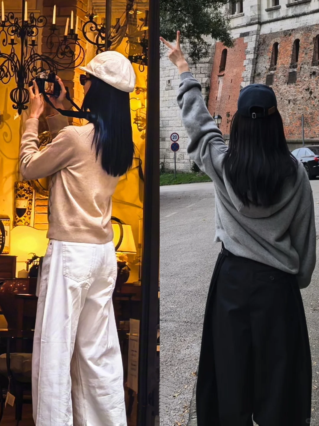 陈都灵发了23张国外旅游照，好鲜活的生命力