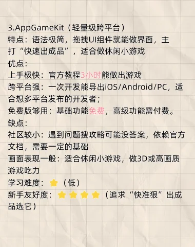 无编程基础，用什么软件开发游戏比较好