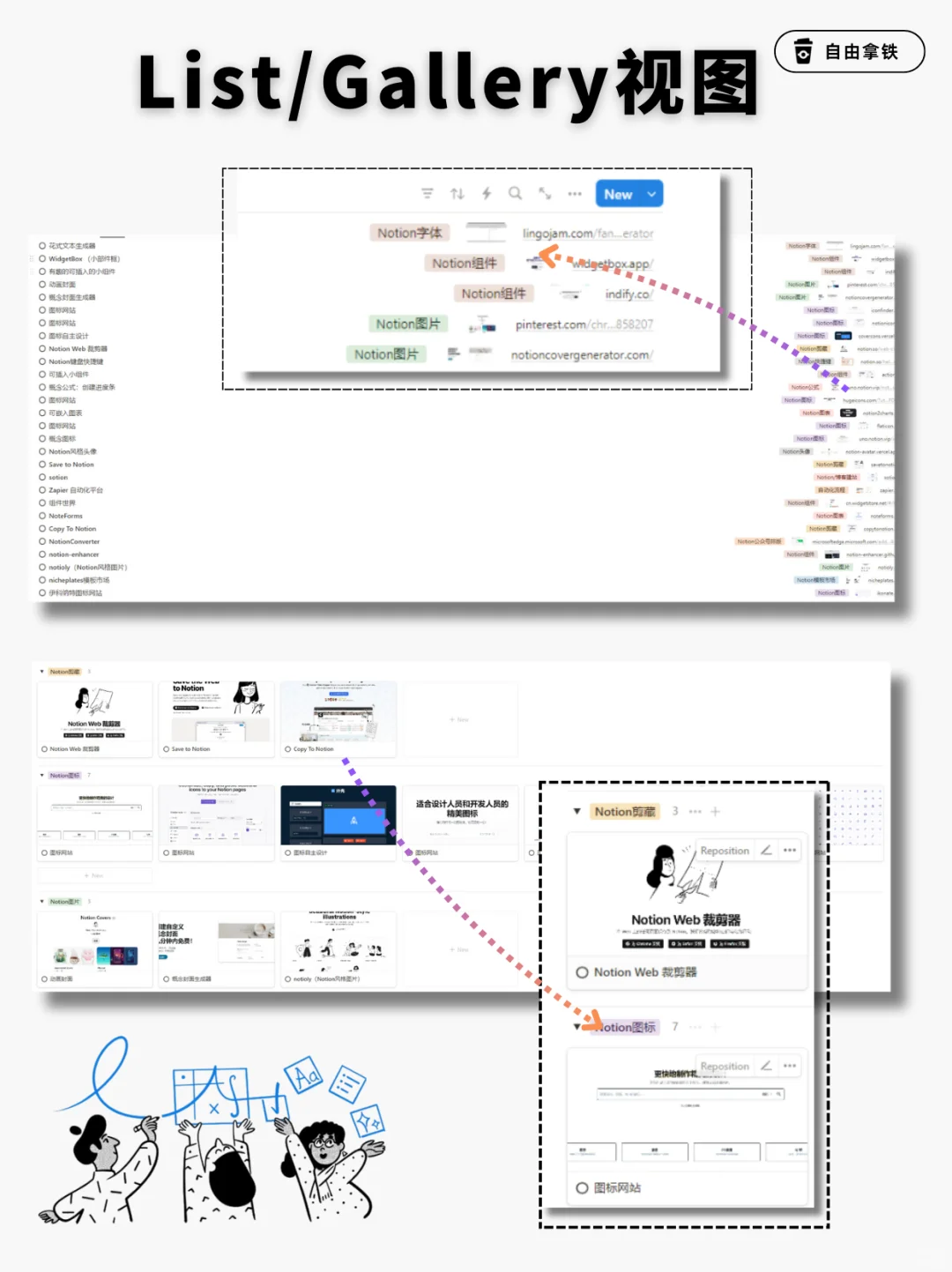 🔥Notion熬夜揭秘！30+超强组件插件合集