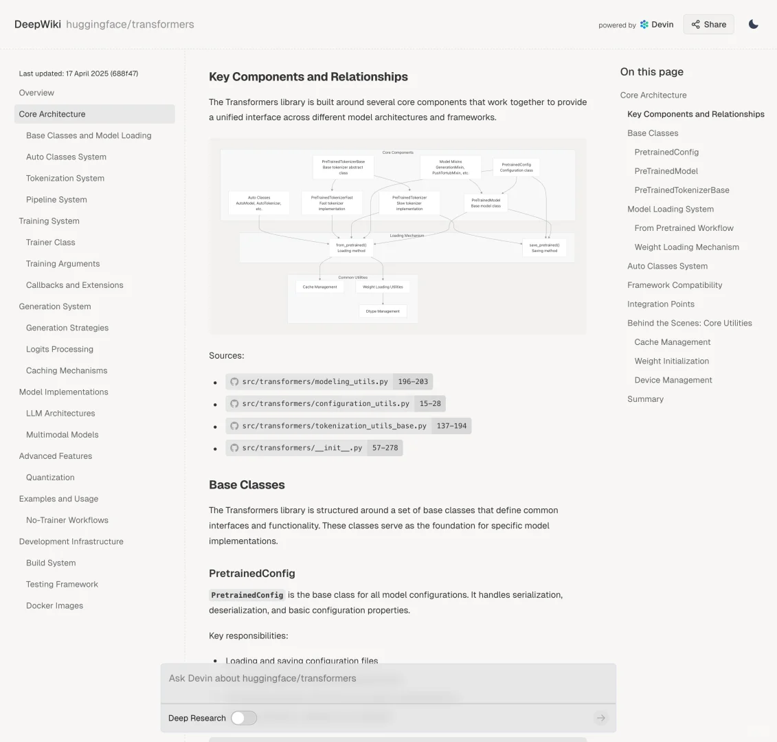 看不懂Github项目？源码深度研究DeepWiki