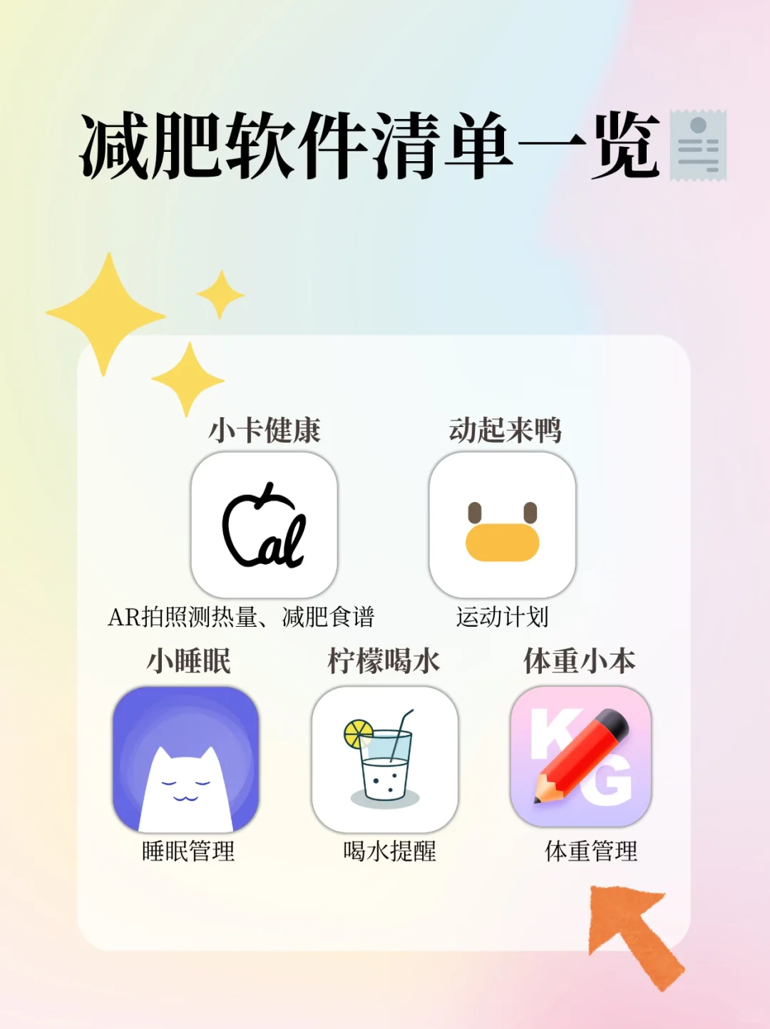 减肥软件清单一览📋