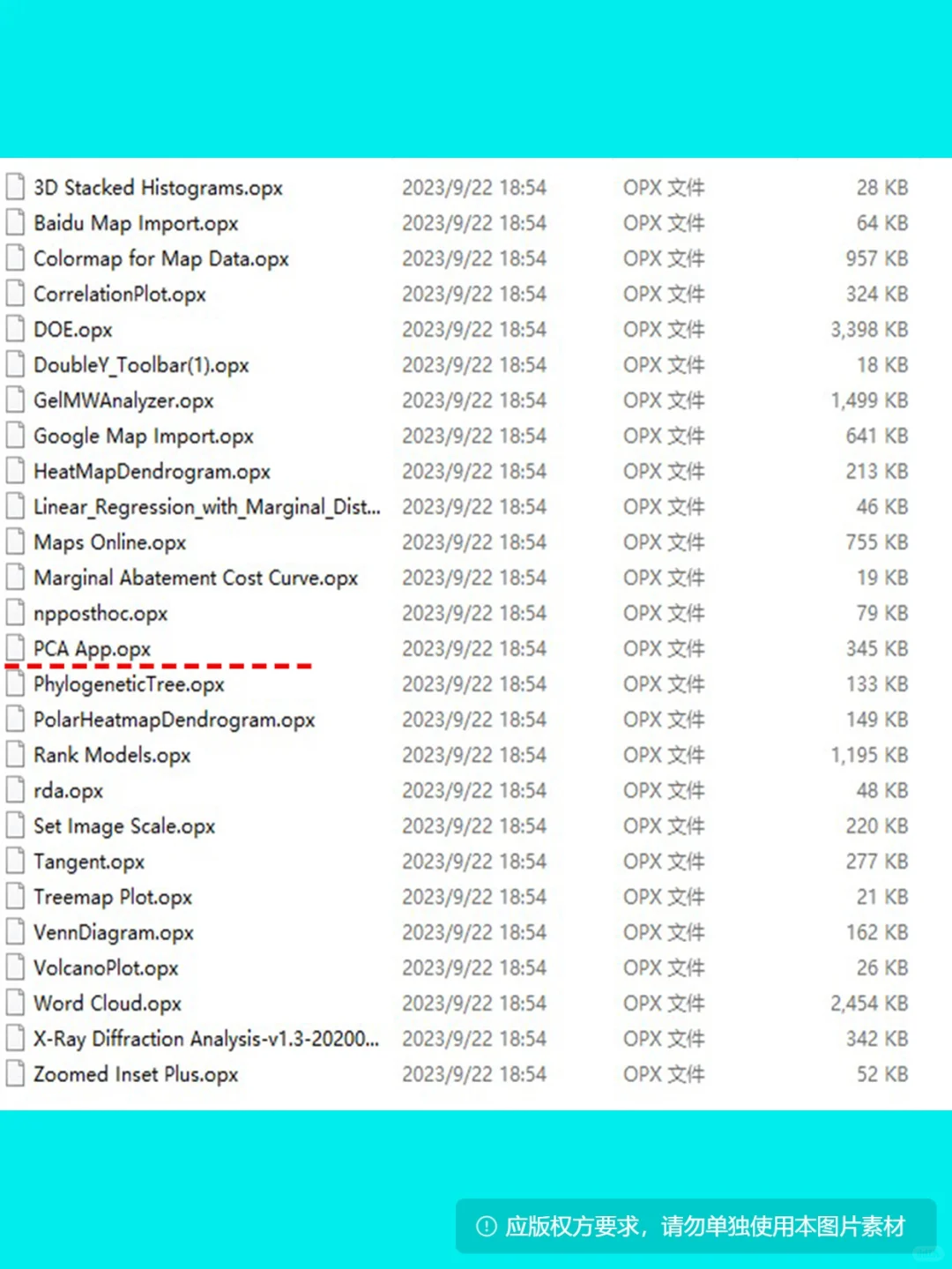 Origin软件插件318款合集PCA主