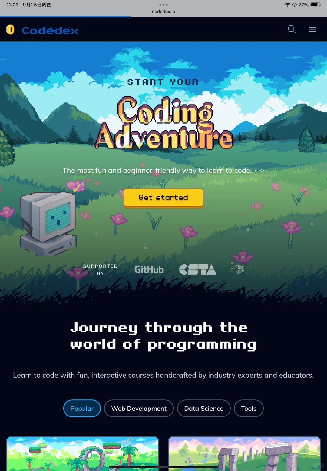 才发现室友每天不是在玩游戏是在学python