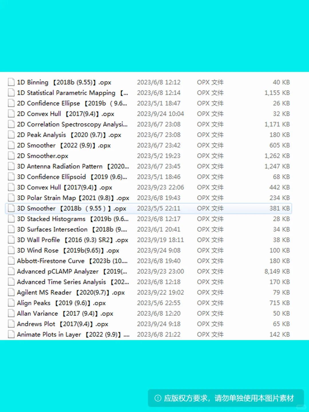 Origin软件插件318款合集PCA主