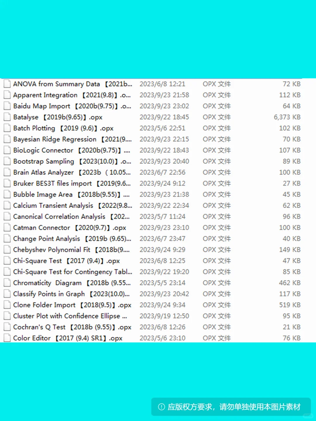 Origin软件插件318款合集PCA主