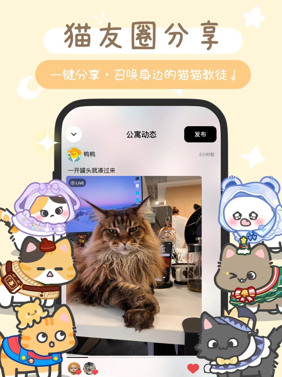 在这个APP，你可以拥有专属的AI猫咪🐱