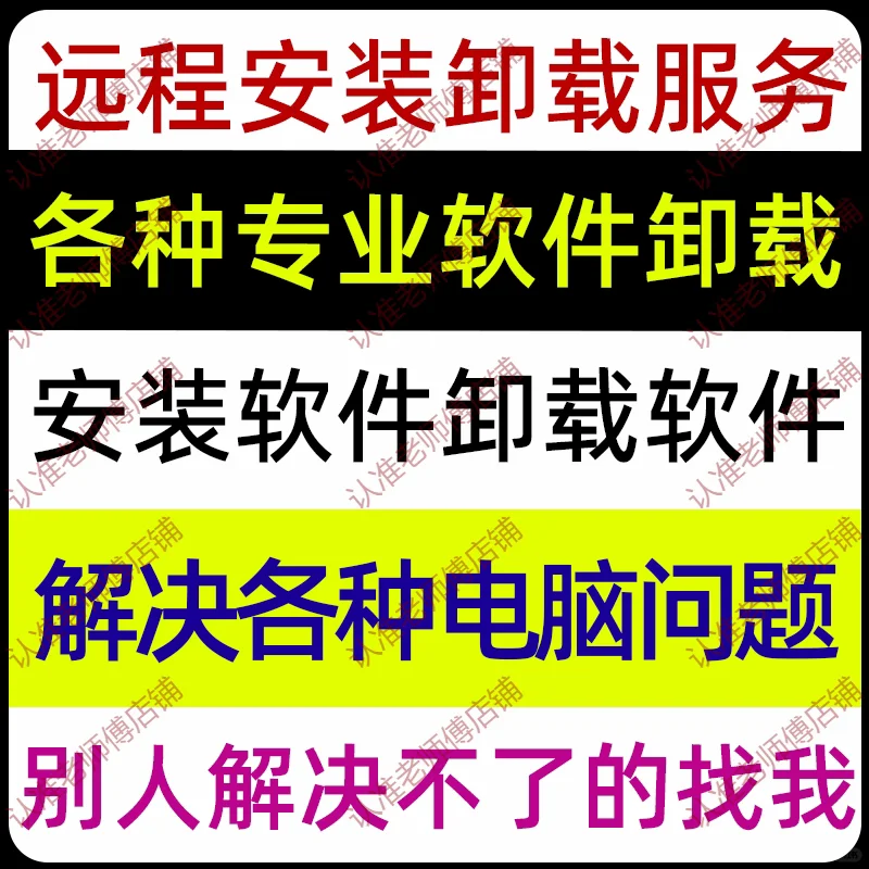 🛠️ 远程电脑软件安装服务 📥