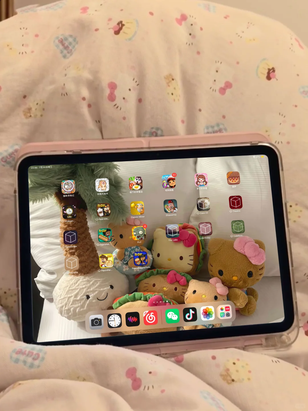 本人每天晚上往床上一躺跟选妃一样