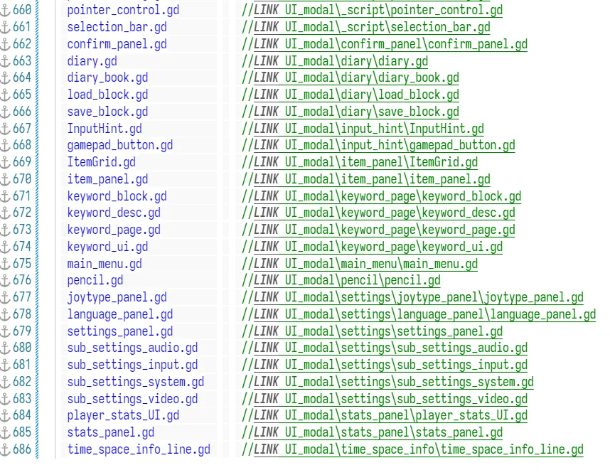 有点吃惊，现在的项目有 685 个脚本！