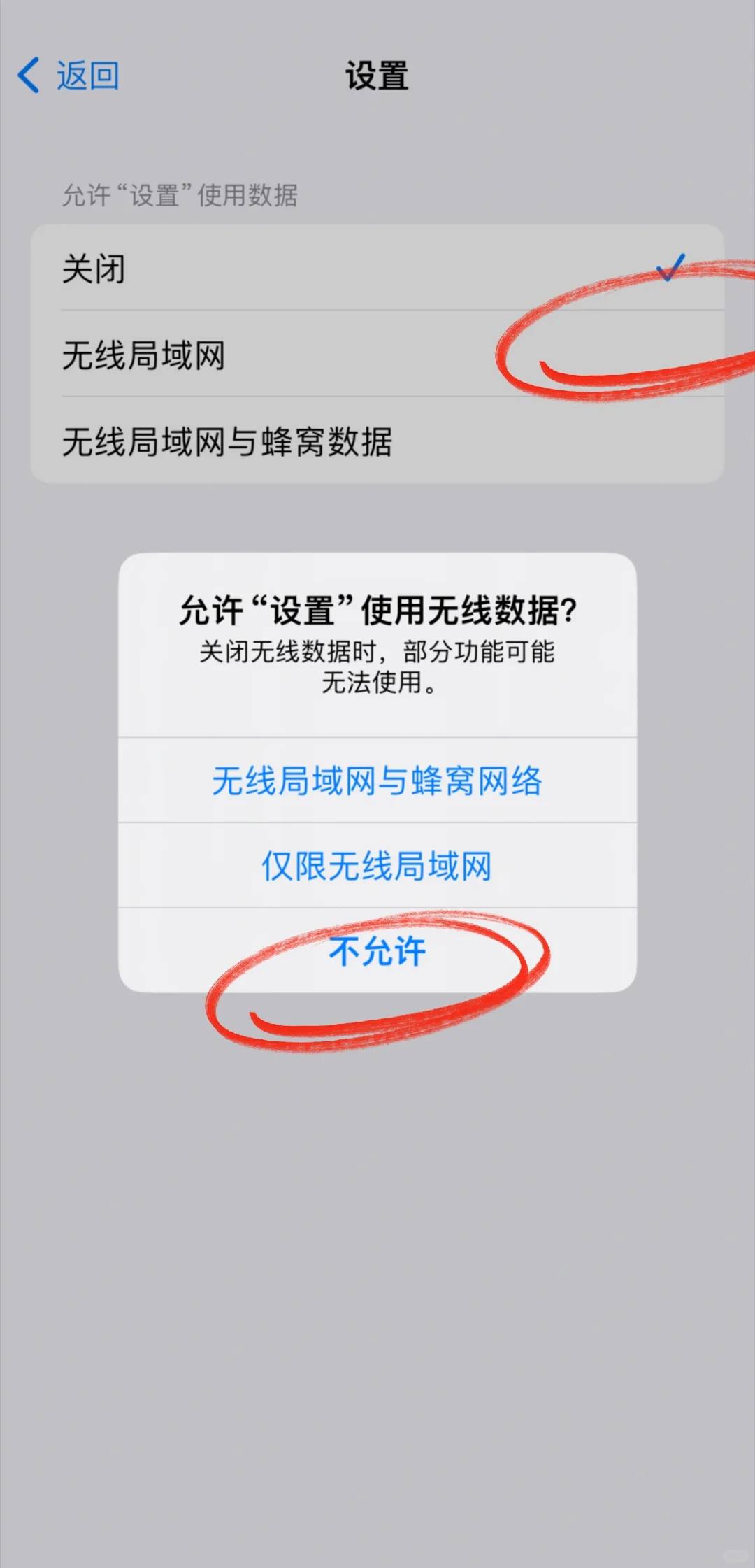 两步解决iPhone 自动更新