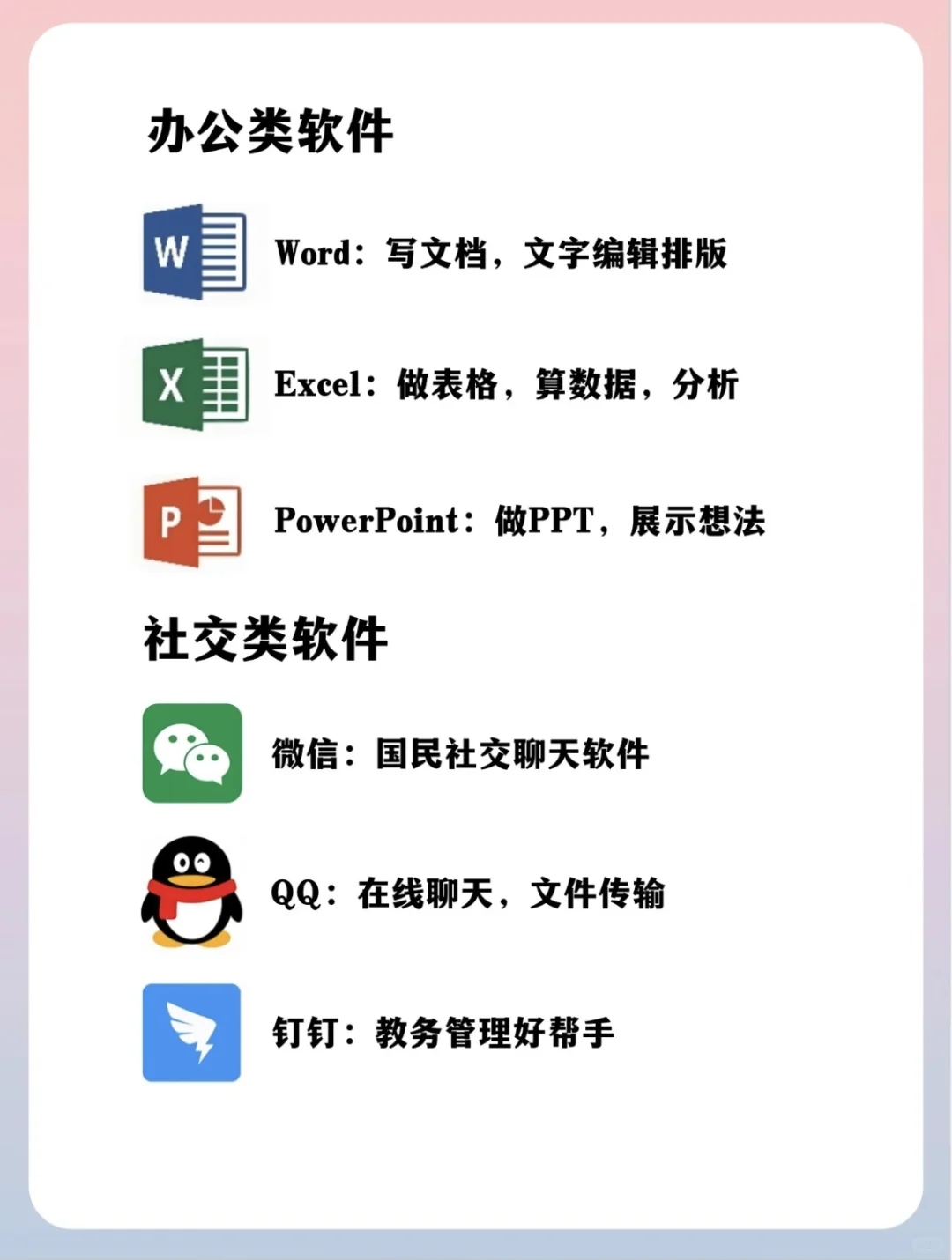 准大学生电脑必备软件❗️